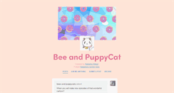 Desktop Screenshot of beeandpuppycat.cartoonhangover.com